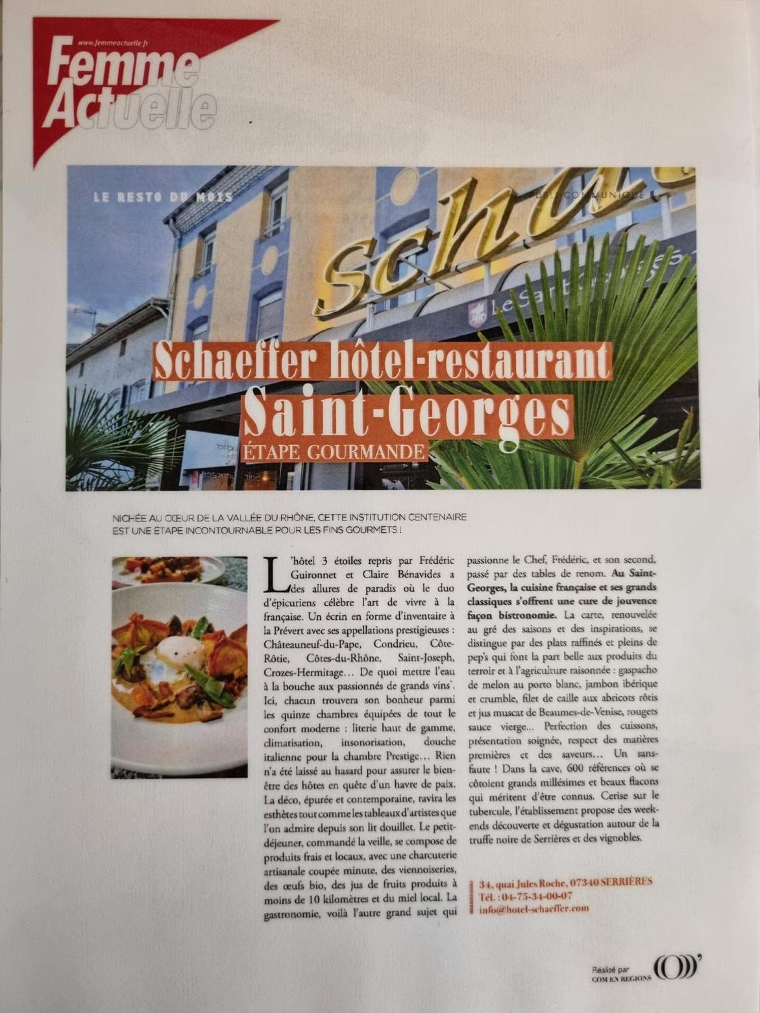 Logis Hotel Schaeffer- Restaurant Le Saint Georges Serrières-en-Chautagne Dış mekan fotoğraf